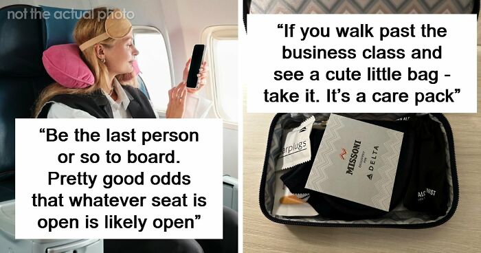 “Works Every Time”: 36 Underrated Plane Perks You Should Start Taking Advantage Of