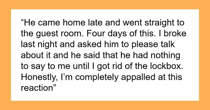 Woman Stunned After BF Wrecks Laptop, Has Meltdown Over Her Fridge Lockbox