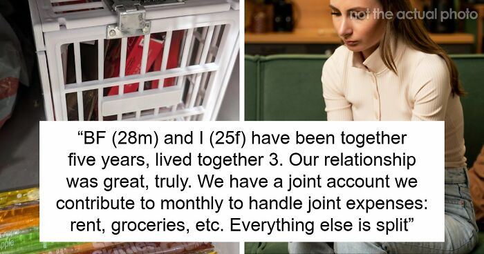Woman Stunned After BF Wrecks Laptop, Has Meltdown Over Her Fridge Lockbox