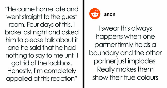 GF Buy’s Fridge Lockbox To Protect Snacks From Greedy BF, He Escalates To Violence Immediately