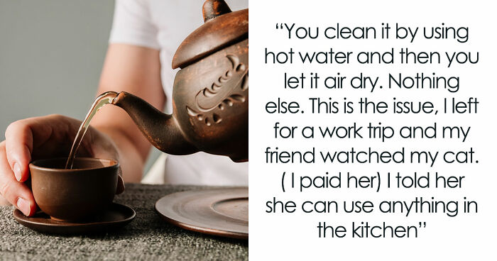 Friend Ruins Woman’s $500 Yixing Teapot Making Tea, Gets Upset When Asked To Buy A New One For $500