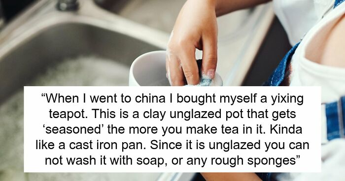 Friend Takes Woman’s Yixing Teapot Out Of Glass Case And Spoils It, Mad When Asked To Pay $500