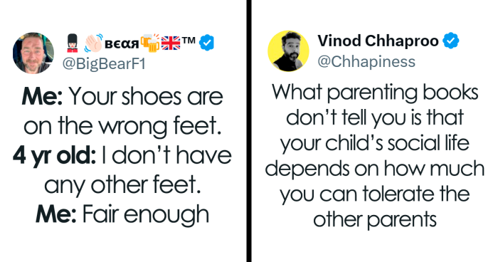 Parents Saw An Opportunity To Turn Their Wild Moments Into Funny Tweets And Here Are 57 Of Them (February Edition)