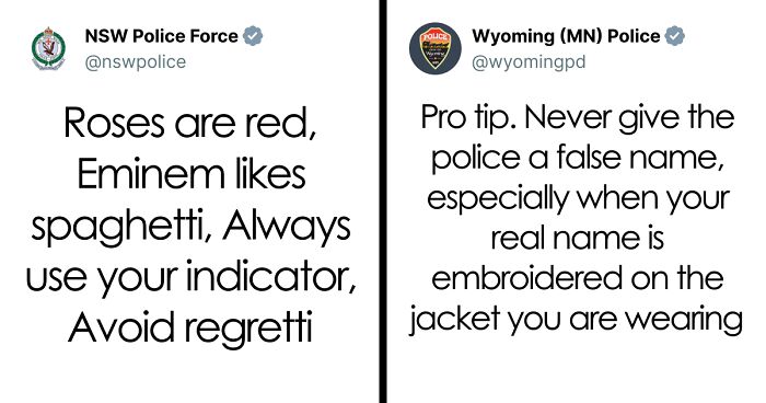 52 Police Social Media Accounts That Are So Unserious It’s Hilarious