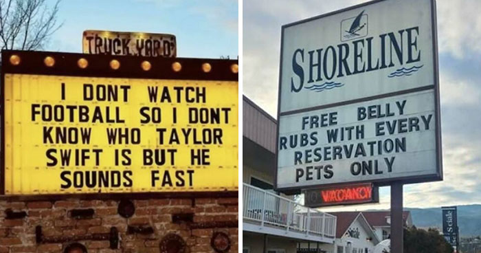 77 Signs That Are So Bizarre They Feel Almost Fake