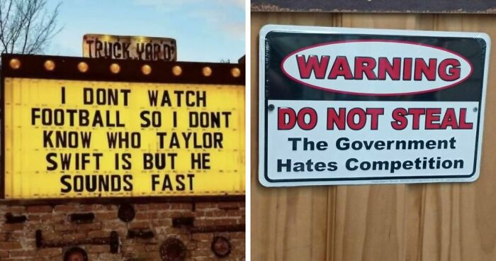 77 Public Signs That Accidentally Became Comedy Gold