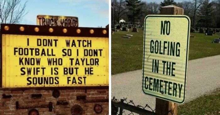 77 Signs That Are So Bizarre They Feel Almost Fake
