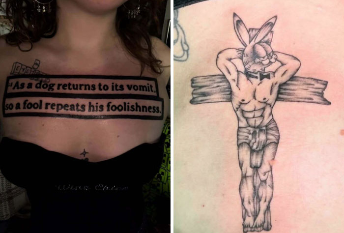 79 People Who Got Forever Marked For Their Own Stupidity With These Terrible Tattoos (New Pics)