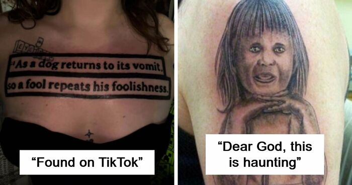 79 People Who Got Forever Marked For Their Own Stupidity With These Terrible Tattoos (New Pics)