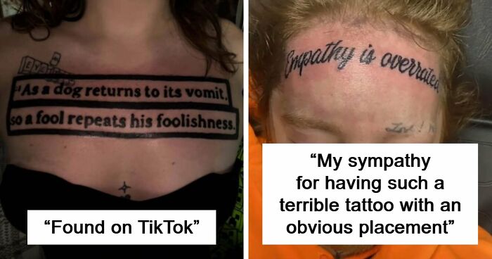 79 People Who Got Forever Marked For Their Own Stupidity With These Terrible Tattoos (New Pics)