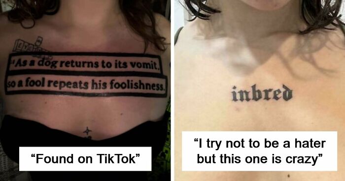 79 People Who Got Forever Marked For Their Own Stupidity With These Terrible Tattoos (New Pics)