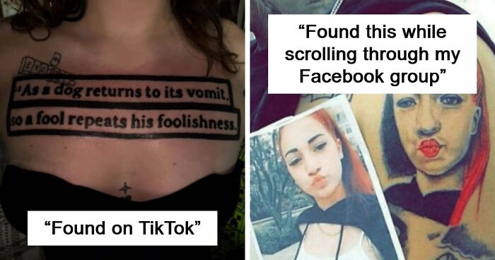 79 People Who Got Forever Marked For Their Own Stupidity With These Terrible Tattoos (New Pics)