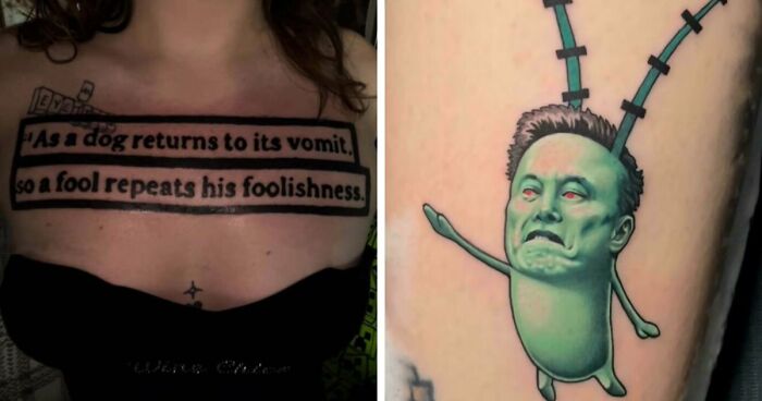 79 People Who Got Forever Marked For Their Own Stupidity With These Terrible Tattoos (New Pics)