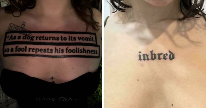 79 People Who Got Forever Marked For Their Own Stupidity With These Terrible Tattoos (New Pics)