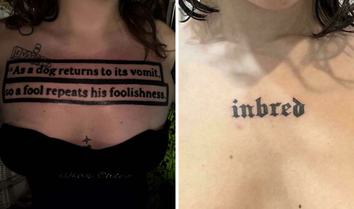 79 People Who Got Forever Marked For Their Own Stupidity With These Terrible Tattoos (New Pics)