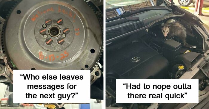 81 Times Car Mechanics Had To Take Pics Of What They Were Dealing With To Make Others Believe Them (New Pics)