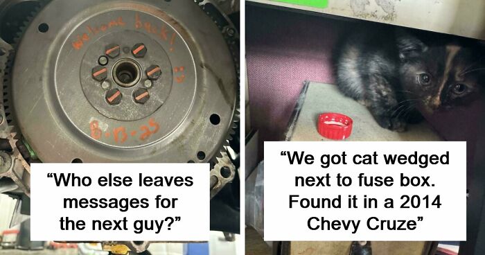 81 Times Car Mechanics Had To Take Pics Of What They Were Dealing With To Make Others Believe Them (New Pics)