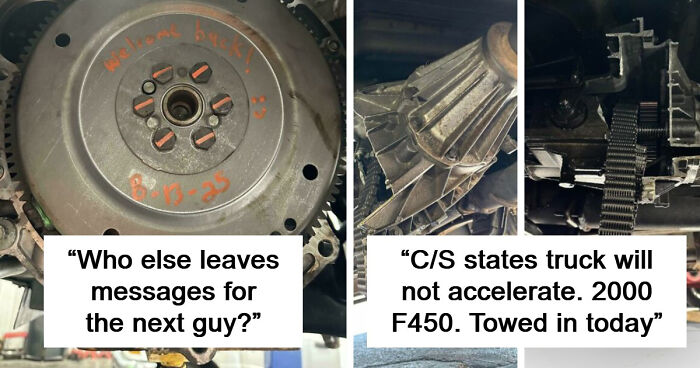 81 Times Car Mechanics Had To Take Pics Of What They Were Dealing With To Make Others Believe Them (New Pics)