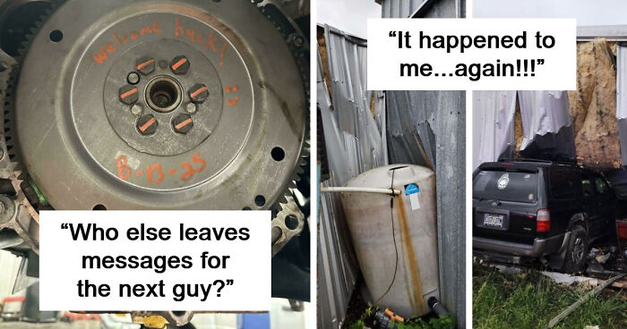 81 Times Car Mechanics Had To Take Pics Of What They Were Dealing With To Make Others Believe Them (New Pics)