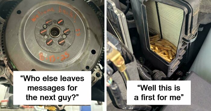 81 Times Car Mechanics Had To Take Pics Of What They Were Dealing With To Make Others Believe Them (New Pics)