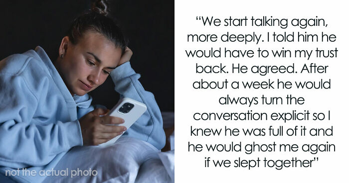 Sly Ghoster Tries To Redeem Himself For A Week, Woman Plays Him By Leaving Him Out In Snow