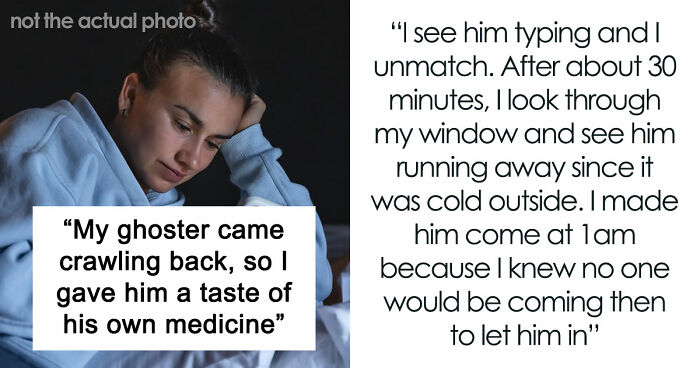 Guy Gets A Taste Of His Medicine After Having To Wait In Snow At 1AM All Because He Ghosted Lady