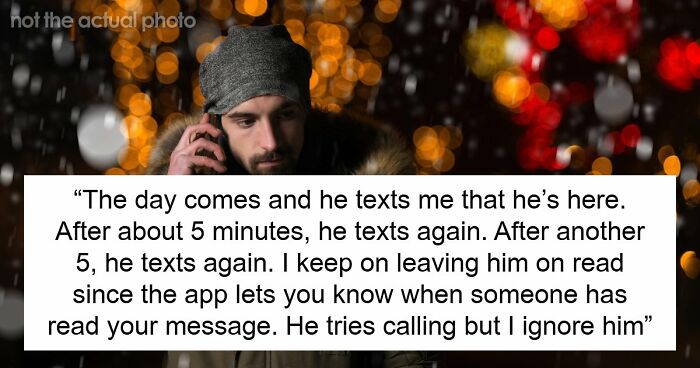 Sly Ghoster Tries To Redeem Himself For A Week, Woman Plays Him By Leaving Him Out In Snow