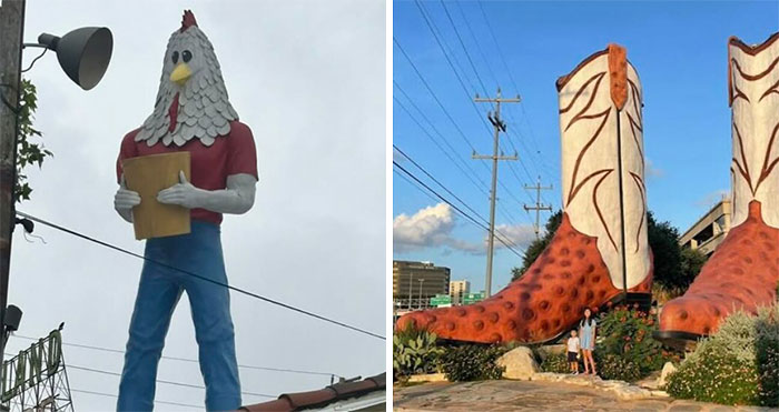 “Giant Roadside Attractions”: 77 Things That Are Definitely Worth Pulling Over To See In The USA