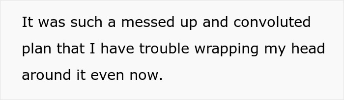 Text on screen showing a woman upset as her boyfriend likes the gift she gave him unexpectedly.