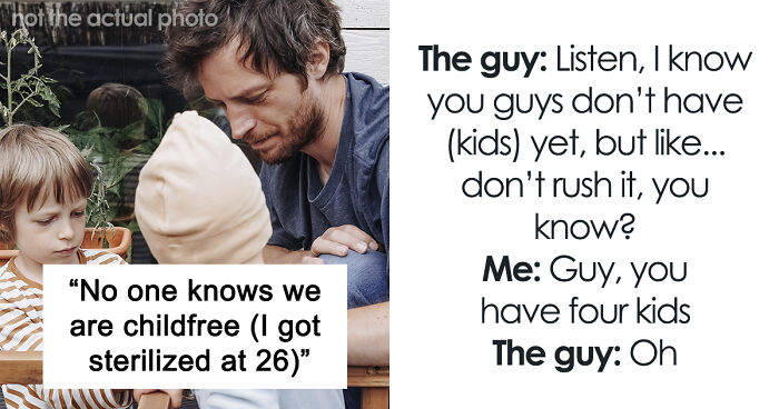 Guy Tries To Warn Other Couple Not To Have Kids, Comically Forgets How Many Kids He Has