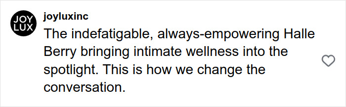 Halle Berry promoting intimate wellness and empowerment, sharing insights on what she now refuses to do during intimacy.