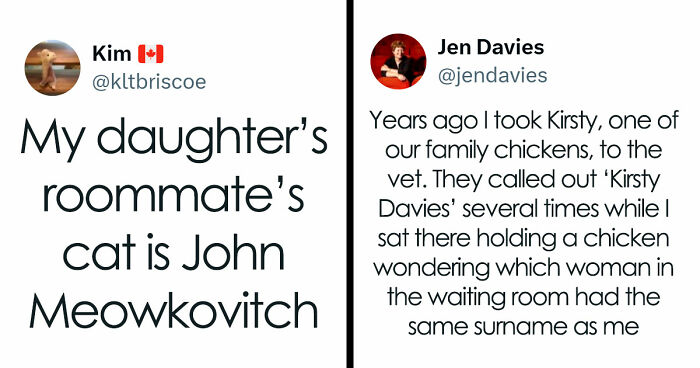 57 Pet Names So Unhinged Even Pharmacists Had To Laugh