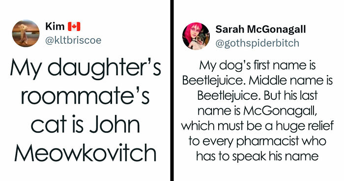 57 Pet Names So Unhinged Even Pharmacists Had To Laugh