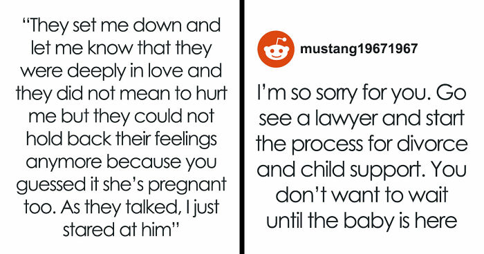 Pregnant Wife Laughs And Walks After Cheating Hubby Suggests Throuple With Her Bestie