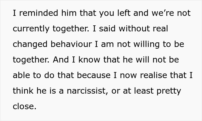 Alt text: Woman shares struggles with husband who keeps leaving and coming back, facing a tough reality check about their relationship.