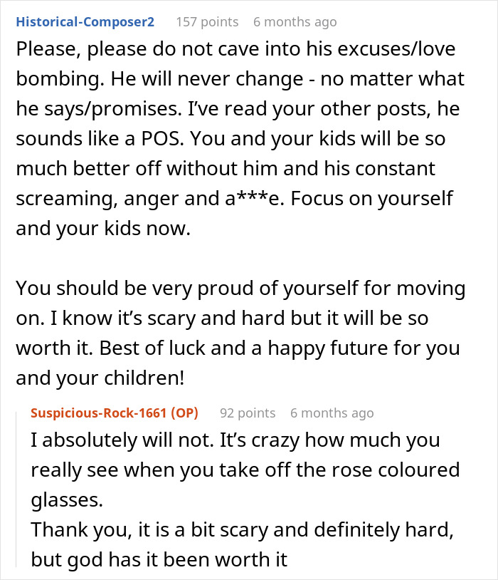 Woman shares struggles with husband who keeps leaving and coming back, receiving a reality check in online support comments