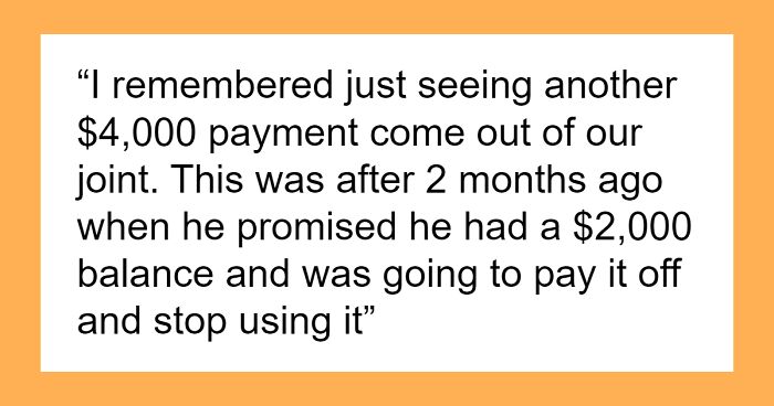Husband Keeps Blowing Up Every Time His Wife Spends Any Money, She Finally Learns Why