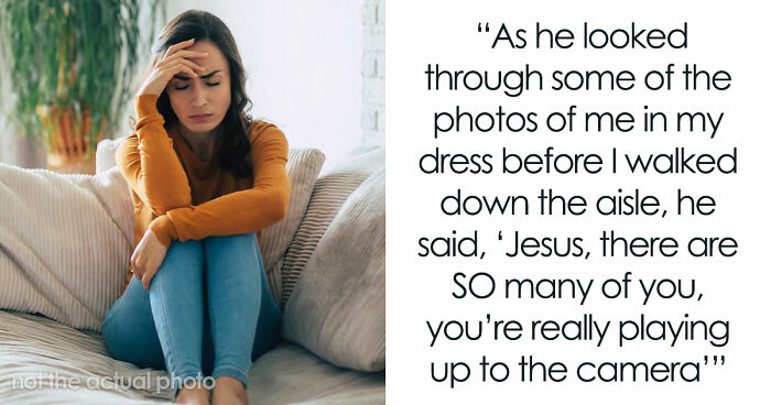 Husband Tells Wife She Looked Mid On Her Wedding Day; Mortified, She Rants Online About It