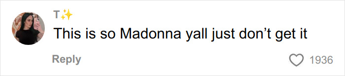 Image of a social media comment reacting to Chappell Roan&rsquo;s Grammys outfit with strong criticism and outrage online.