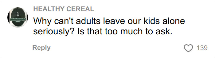 Comment expressing concern about adults and kids, relating to a school employee breaking down during confession video.