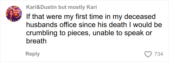 Comment about Erika Kirk's suspicious way of changing husband's office sparking TSUPA's response after backlash.
