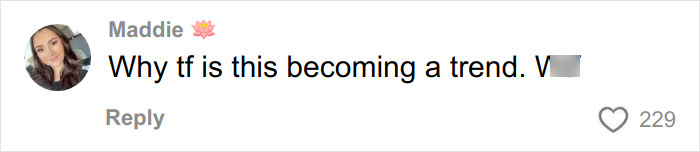 Social media comment from Maddie reacting to a trending disturbing act involving a school employee caught by husband.