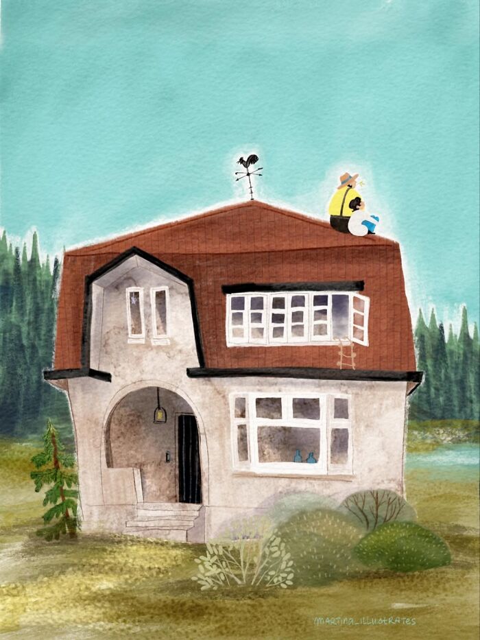 This Illustrator Turns Quiet Everyday Moments Into Gentle, Dreamlike Stories (40 Pics)