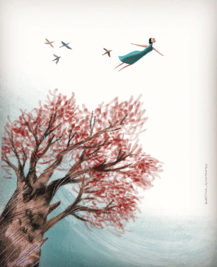 This Illustrator Turns Quiet Everyday Moments Into Gentle, Dreamlike Stories (40 Pics)