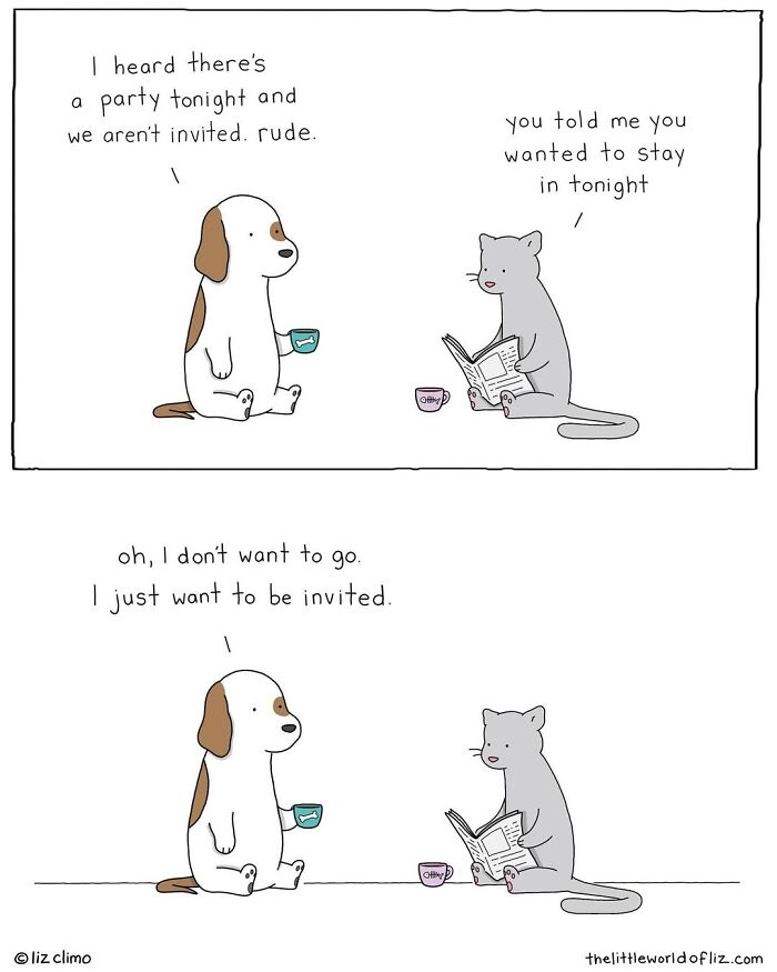 This Artist Imagines A World Where Animals Talk, Worry, And Support Each Other In The Most Wholesome Way (38 New Comics)