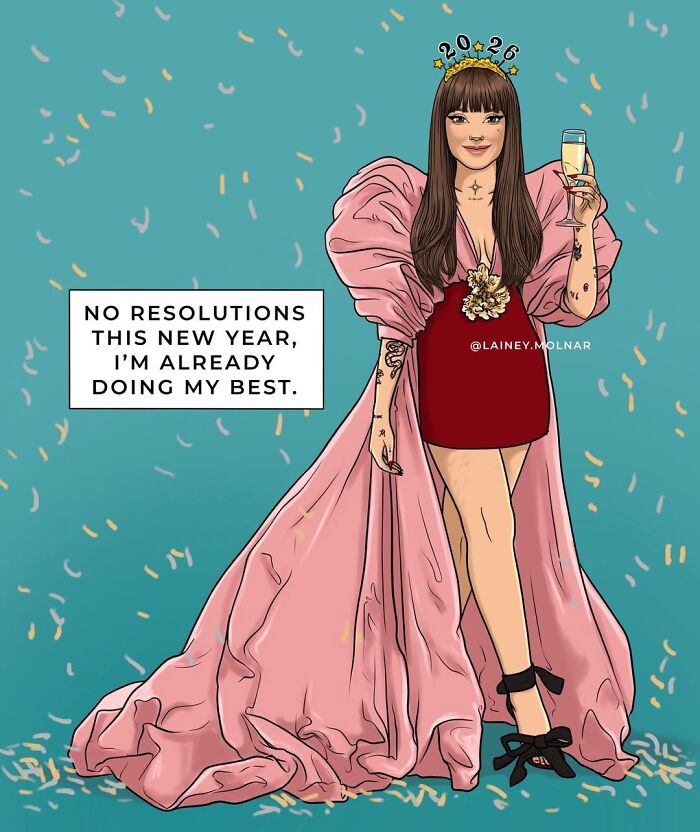 Artist Lainey Molnar Creates Bold Illustrations That Reflect The Complex Reality Of Modern Womanhood (22 Pics)