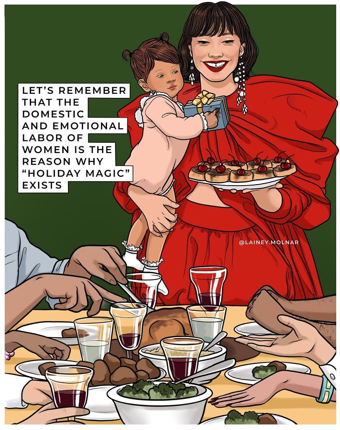 Artist Lainey Molnar Creates Bold Illustrations That Reflect The Complex Reality Of Modern Womanhood (22 Pics)
