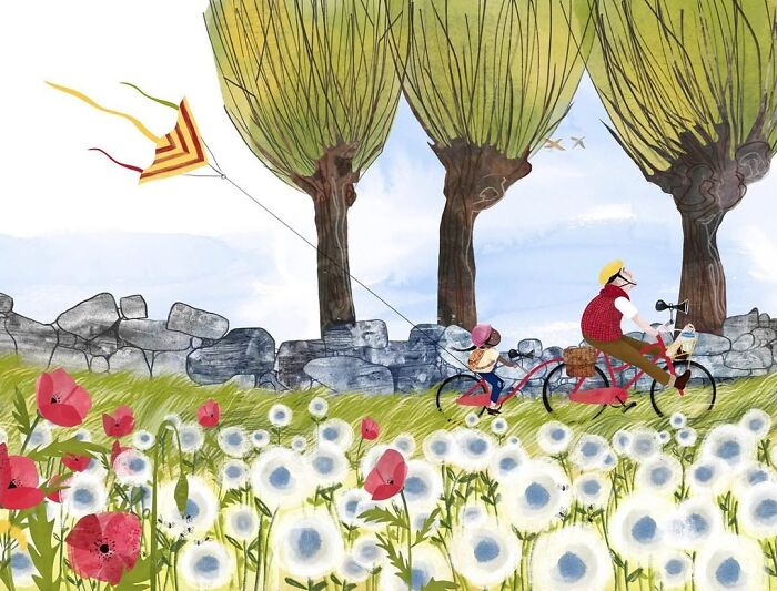 This Illustrator Turns Quiet Everyday Moments Into Gentle, Dreamlike Stories (40 Pics)