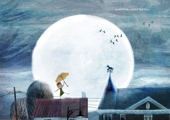 This Illustrator Turns Quiet Everyday Moments Into Gentle, Dreamlike Stories (40 Pics)