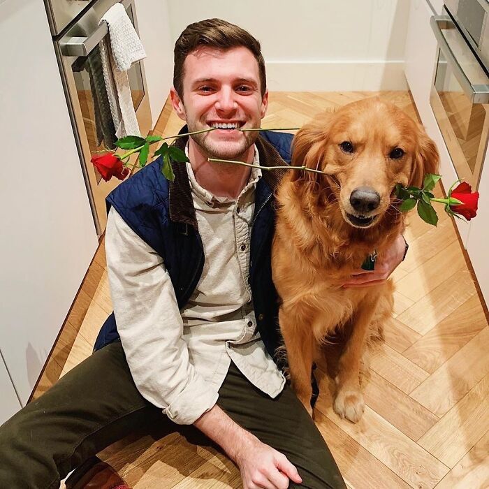This Instagram Page Shows Heartwarming Photos Of Men And Their Dogs (50 Pics)